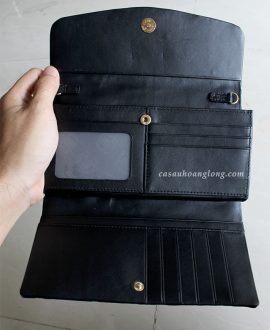 Ví nữ da cá sấu 3 gấp - VNU04