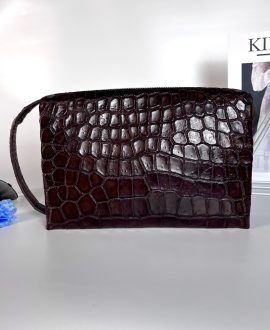 Clutch da cá sấu nam cầm tay lịch lãm sang trọng - VN67CT