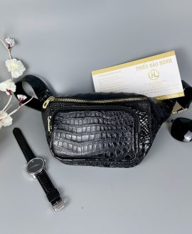 Túi bao tử da cá sấu năng động - TXN05