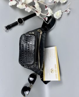 Túi bao tử da cá sấu năng động - TXN05