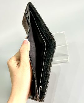 Bóp da cá sấu nguyên con hai mặt hàng tuyển chọn - VN65NCVIP