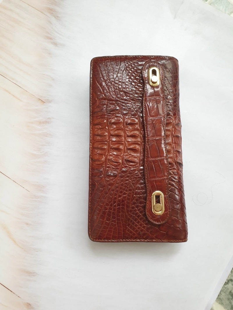 clutch da ca sau cam tay unisex VN71CT sang trong
