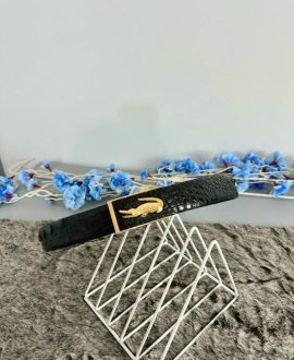 Thắt lưng da cá sấu nguyên con - TL26