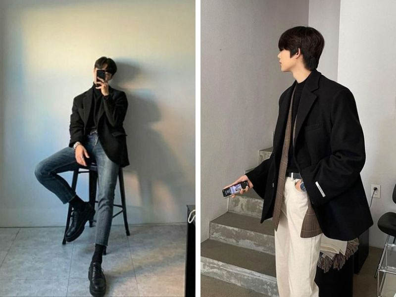 huong dan phoi do voi giay da nam