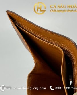 Ví nam nâu da chân đà điểu - VNANDD07