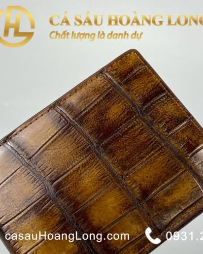 ví cá sấu nam VNATN06
